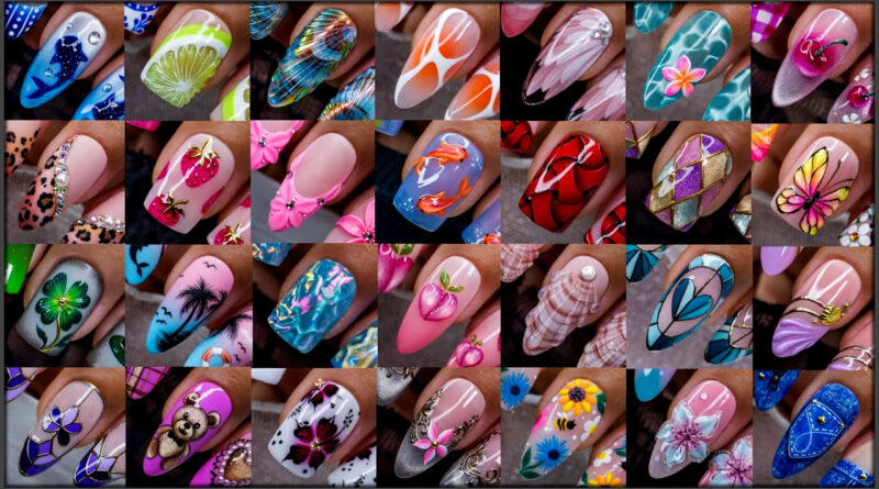 trendy nail designs for girls